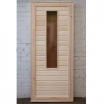 Дверной блок остекленный для бани (Липа) 1700-2000 /700 - Интернет-магазин Хорошие Двери, Нижний Тагил