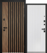 Входная дверь "Luxor 2 мдф 3D Рейка" - Интернет-магазин Хорошие Двери, Нижний Тагил