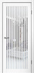 Межкомнатная дверь "ПО С7" Белый эмалит - Интернет-магазин Хорошие Двери, Нижний Тагил