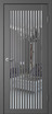 Межкомнатная дверь "ПО С7" Графит эмалит - Интернет-магазин Хорошие Двери, Нижний Тагил