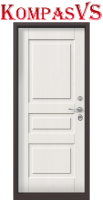 Дверь "TermoPlus Decoline light Белое дерево" - Интернет-магазин Хорошие Двери, Нижний Тагил