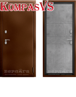 Сейф-дверь "3К Термо LE"  Марвин бетон темный - Интернет-магазин Хорошие Двери, Нижний Тагил
