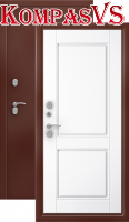 Сейф-дверь "Берлога 3К Термо Ромео" Эмалит белый - Интернет-магазин Хорошие Двери, Нижний Тагил