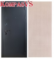 Дверь входная "Sidoorov S 80 3К" Серебро/Спарта - Интернет-магазин Хорошие Двери, Нижний Тагил
