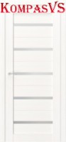 Дверь межкомнатная "RE 1" лиственница белая  (стекло Сатин) - Интернет-магазин Хорошие Двери, Нижний Тагил