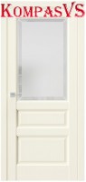 Дверь межкомнатная "SNR 8" Белый EmLayer (Стекло Сатин) - Интернет-магазин Хорошие Двери, Нижний Тагил