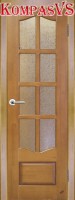 Дверь остеклённая массив сосны Классика ДО 600 - Интернет-магазин Хорошие Двери, Нижний Тагил
