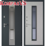 Входная дверь "LUMYA-K5-303 Стеклопакет /Панель  БКР ("Berserker) - Интернет-магазин Хорошие Двери, Нижний Тагил