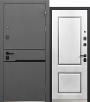 Входная дверь "Luxor классика Эмалит Белый" - Интернет-магазин Хорошие Двери, Нижний Тагил