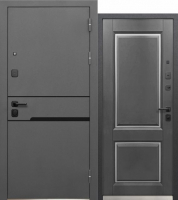 Входная дверь "Luxor классика Сатин Графит" - Интернет-магазин Хорошие Двери, Нижний Тагил