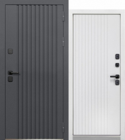 Входная дверь "Luxor Termo Рейка Эмалит белый" - Интернет-магазин Хорошие Двери, Нижний Тагил