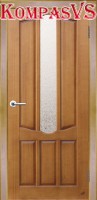  Дверь остеклённая массив сосны Натураль ДГО гсг 700-900 - Интернет-магазин Хорошие Двери, Нижний Тагил