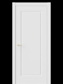 Межкомнатная дверь "N1"  Белый (Ral 9003) - Интернет-магазин Хорошие Двери, Нижний Тагил