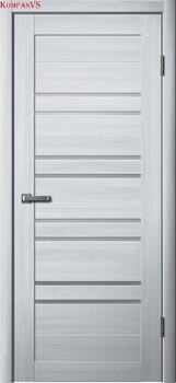 Дверь межкомнатная ДО "282" 900*2000 Ясень пепельный ст.Сатин - Интернет-магазин Хорошие Двери, Нижний Тагил
