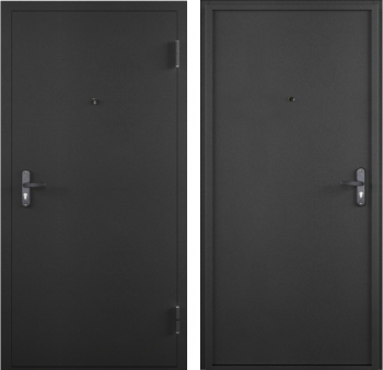Входная дверь "ПРОФИ ПРО (МЕТАЛЛ-МЕТАЛЛ) ГРАФИТ" - Интернет-магазин Хорошие Двери, Нижний Тагил