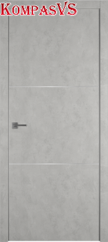 Межкомнатная дверь  "URBAN 2 ANTIC LOFT Silver Mould" - Интернет-магазин Хорошие Двери, Нижний Тагил