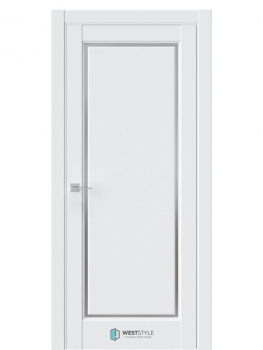 Дверь межкомнатная "LVT-1" Белый Emlaer - Интернет-магазин Хорошие Двери, Нижний Тагил