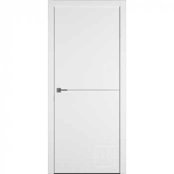 Межкомнатная дверь  "URBAN 1 Emalex Ice Silver Mould" - Интернет-магазин Хорошие Двери, Нижний Тагил