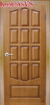 Дверь глухая массив сосны Классика ДГ 700-900 - Интернет-магазин Хорошие Двери, Нижний Тагил
