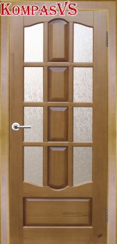 Дверь остекленная массив сосны Классика ДГО сгс 700-900 - Интернет-магазин Хорошие Двери, Нижний Тагил