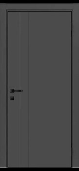 Межкомнатная дверь "МАТРИКС 58 AB" Дарк грей - Интернет-магазин Хорошие Двери, Нижний Тагил