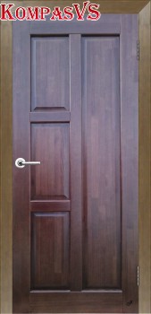 Дверь глухая массив сосны Модерн №2 ДГ  600-900 - Интернет-магазин Хорошие Двери, Нижний Тагил