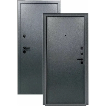 Входная дверь "ТИТАН (МЕТАЛЛ-МЕТАЛЛ) графит" - Интернет-магазин Хорошие Двери, Нижний Тагил