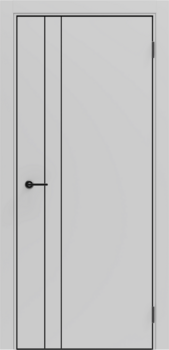 Межкомнатная дверь "Porta-58 4AB  Shellac Grey " - Интернет-магазин Хорошие Двери, Нижний Тагил