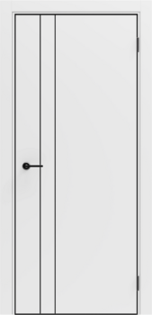 Межкомнатная дверь "Porta-58 4AB  Shellac White" - Интернет-магазин Хорошие Двери, Нижний Тагил