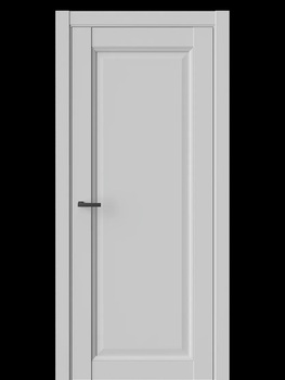 Межкомнатная дверь "Enika 1V" Силк грей ПП - Интернет-магазин Хорошие Двери, Нижний Тагил