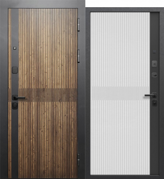 Входная дверь "Вуд Вертикаль" - Интернет-магазин Хорошие Двери, Нижний Тагил