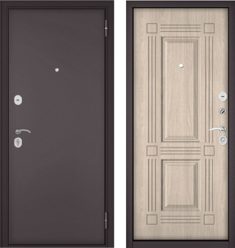 Входная дверь "ХОУМ ЭКО  Ясень ривьера крем " - Интернет-магазин Хорошие Двери, Нижний Тагил