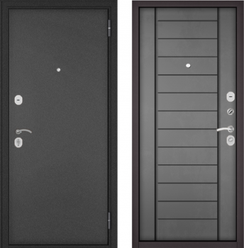 Входная дверь "ХОУМ ЭКО  Бетон серый" - Интернет-магазин Хорошие Двери, Нижний Тагил