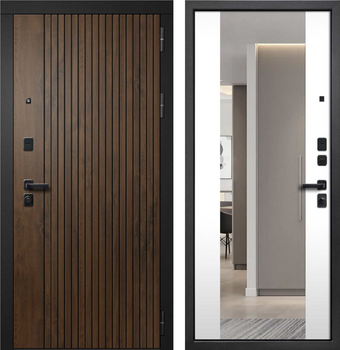 Входная дверь "Форест Зеркало" - Интернет-магазин Хорошие Двери, Нижний Тагил